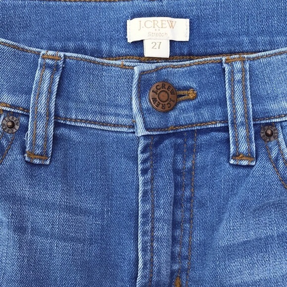 J. Crew Stretch Light Blue Denim Skinny Jean Size 27 - Picture 2 of 7